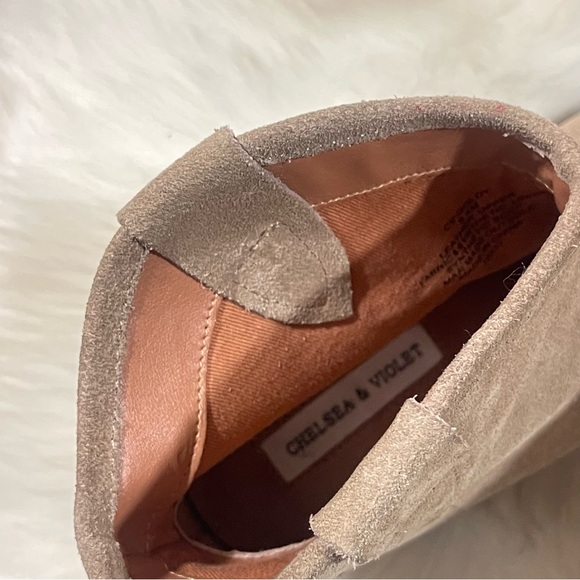 Chelsea & Violet Goldy Suede Booties - Picture 10 of 13